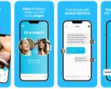 Schermate di un'app di incontri: profili, match e chat. Scopri come cercare una persona su dating per trovare l'anima gemella.
