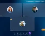Anne Palmer chiede la parola. Ho bisogno di parlare con qualcuno in chat. Tre persone in videochiamata.