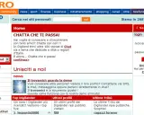 Pagina di Digiland: "Chatta che ti passa!" per conoscere amici, con stanze tematiche e regionali. Login e iscrizione disponibili.