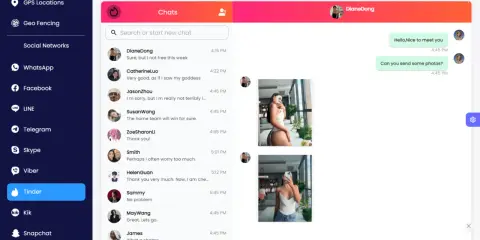 Ecco che gente c'è su Tinder: conversazioni e foto scambiate tra utenti, con un focus su DianeDong.