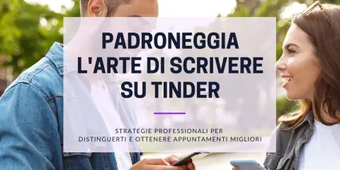 Impara le migliori frasi approccio Tinder per distinguerti e ottenere appuntamenti. Coppia sorridente guarda i telefoni.