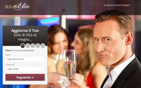 Donna cerca Sugar Daddy su Sugar Elite Italia. Aggiorna il tuo stile di vita!