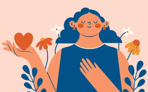 Una donna con un cuore in mano, circondata da fiori. Si chiede: perché mi scrive se non gli interesso?