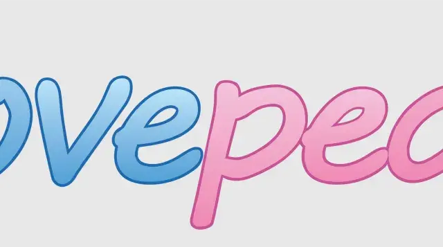 Logo "Lovepedia" con cuore rosa. Scopri contenuti d'amore gratis.
